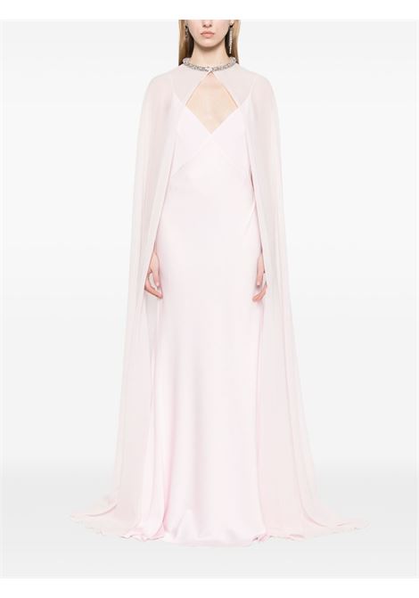 Abito da sera con mantella in rosa chiaro Roland Mouret - donna ROLAND MOURET | RMSS25012GSPLP